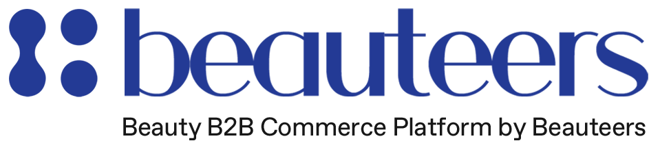 beauteers b2b logo in footer
